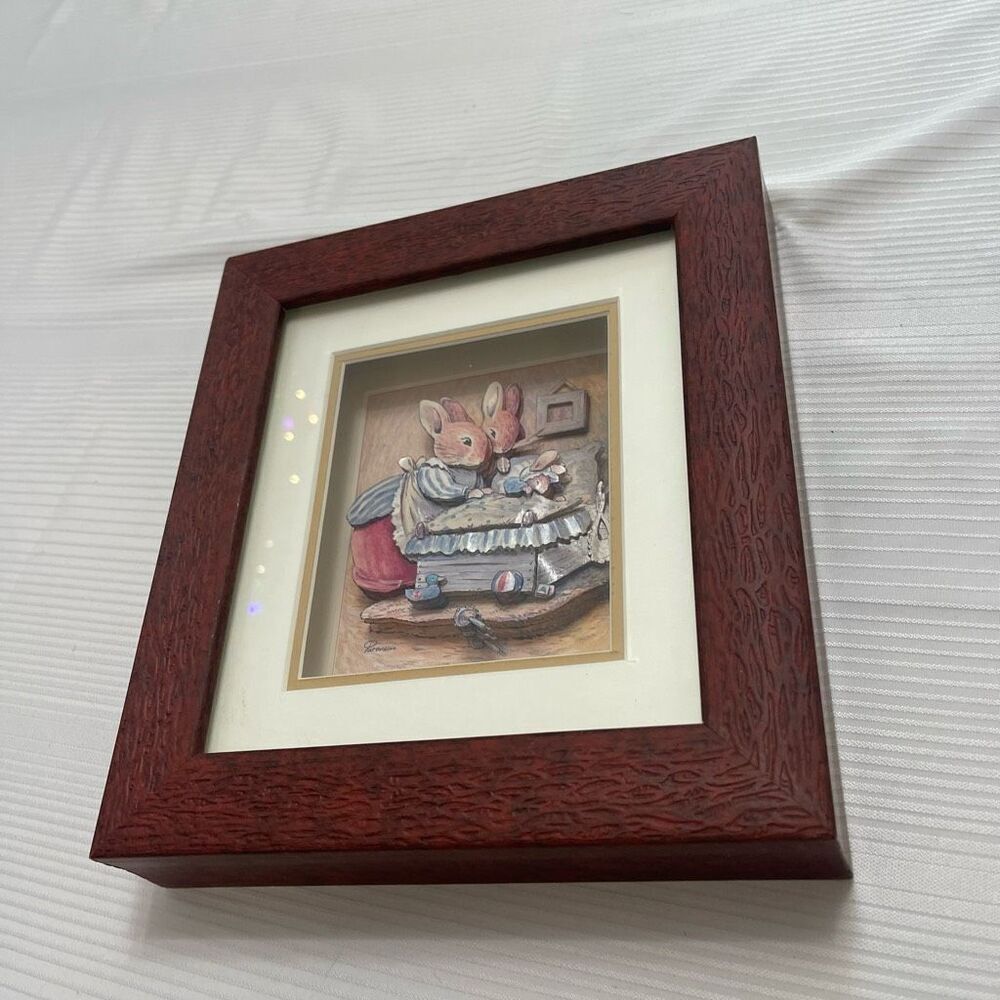 Shadowbox Peter Rabbit Rare Collection 0506a - Picture 2 of 8